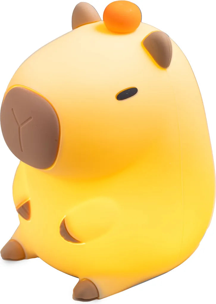 Capybaravalaisin, ladattava, lämmin valkoinen