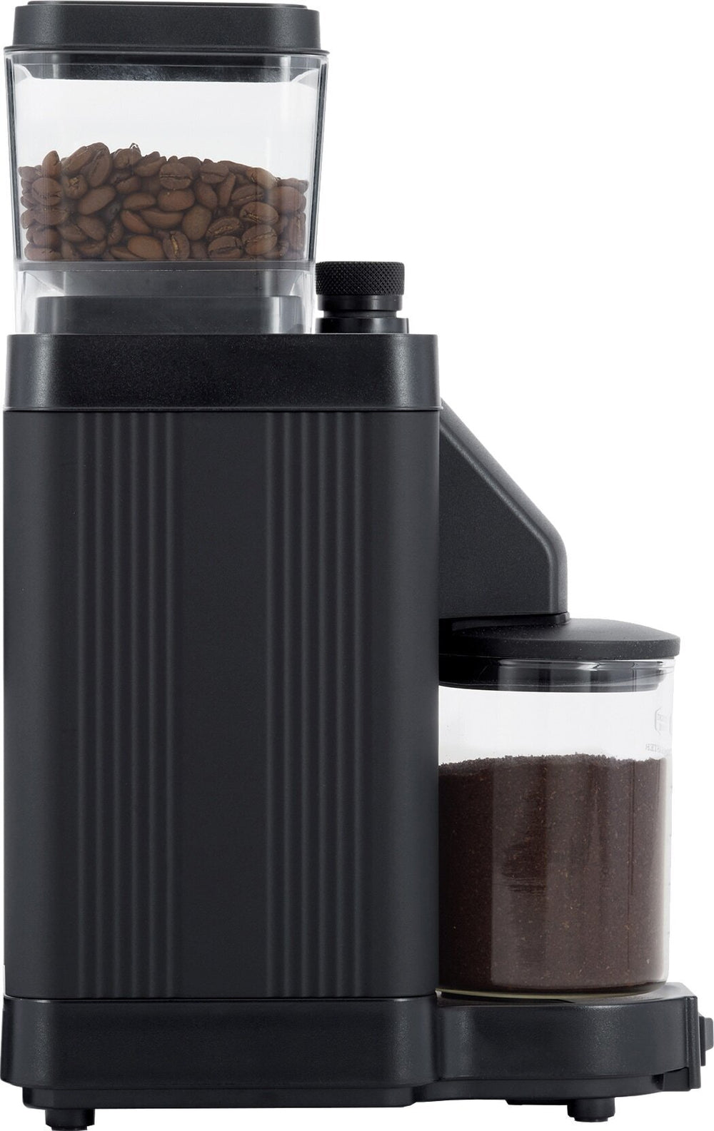 Moccamaster KM5 Burr kahvimylly, mattamusta