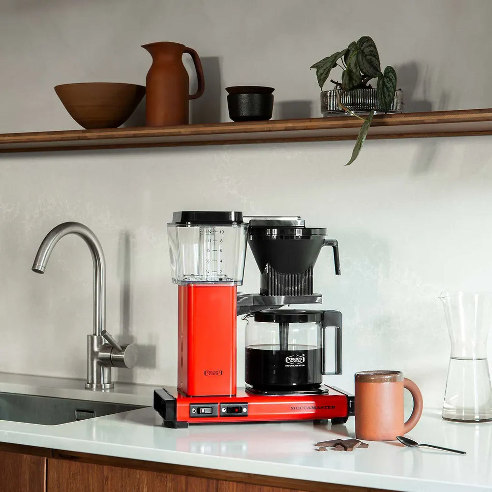 Moccamaster Automatic -kahvinkeitin, punainen
