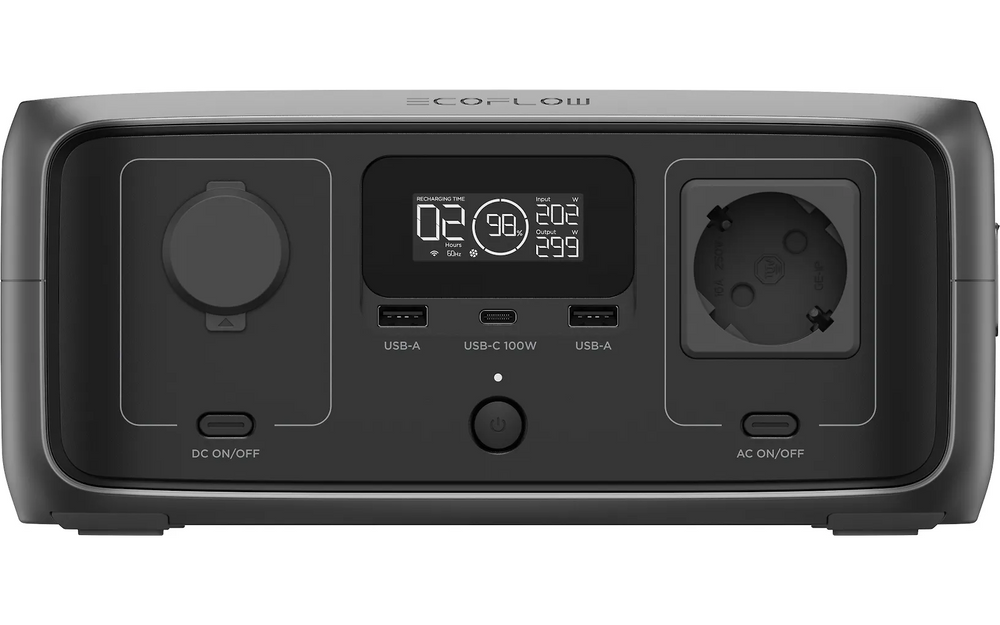 EcoFlow River 3 bärbar kraftstation, 245 Wh