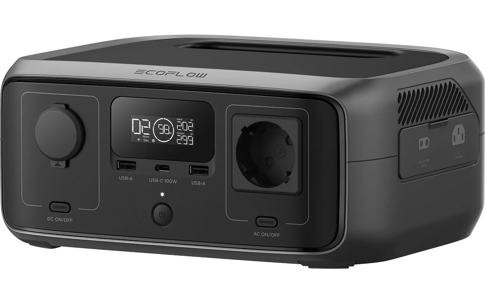 EcoFlow River 3 UPS portabel kraftstation, 245 Wh