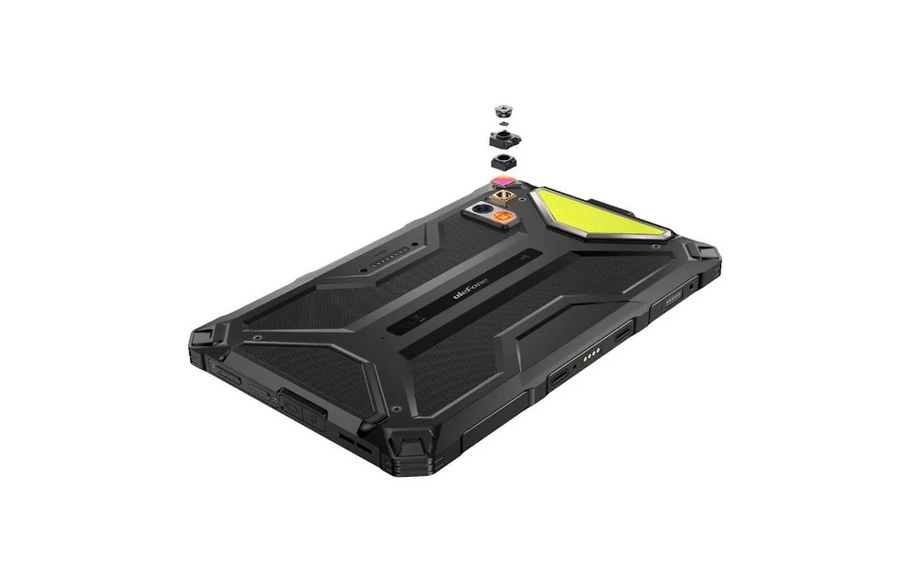 Ulefone Armor Pad 4 Ultra 5G tabletti lämpökameralla, 256 Gt, musta