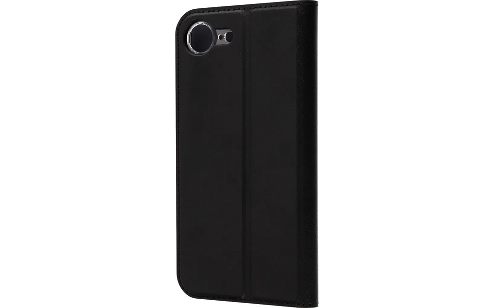 Fonekit Bookcase -suojakotelo, iPhone 16e, musta