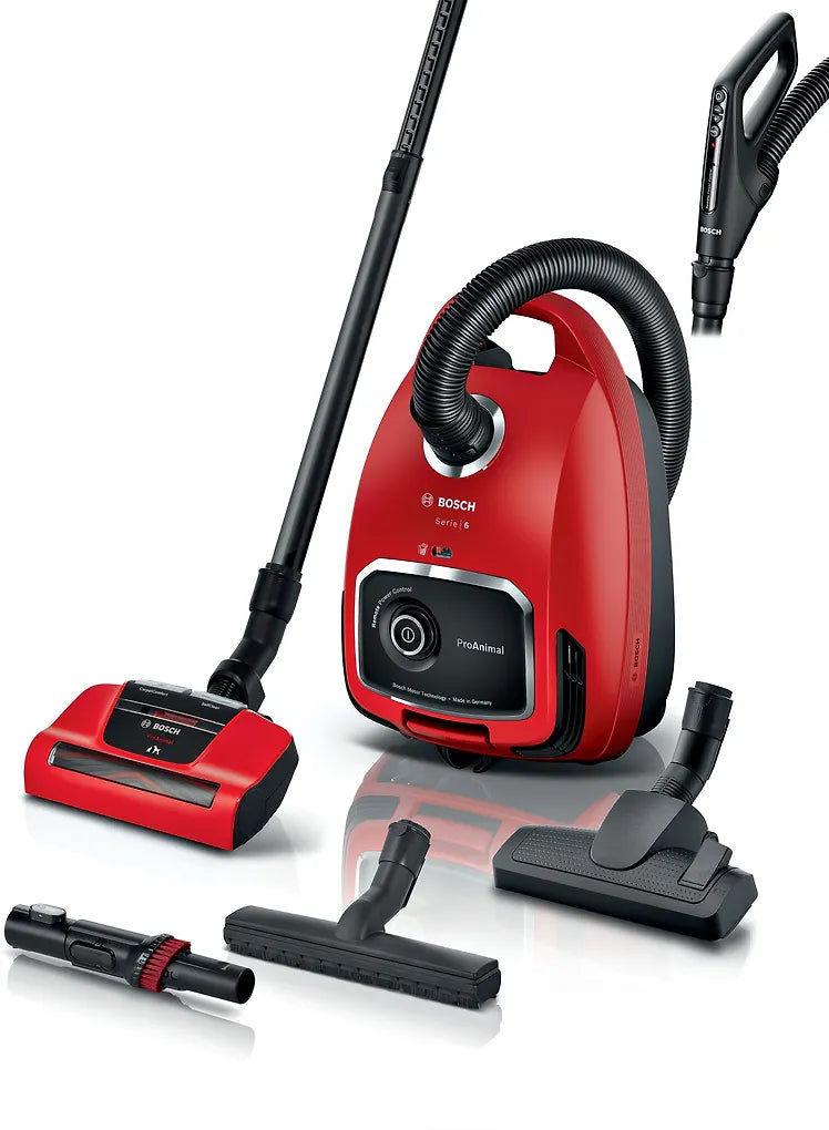 Bosch Serie 6 ProAnimal pölynimuri, BGL6PET1, punainen
