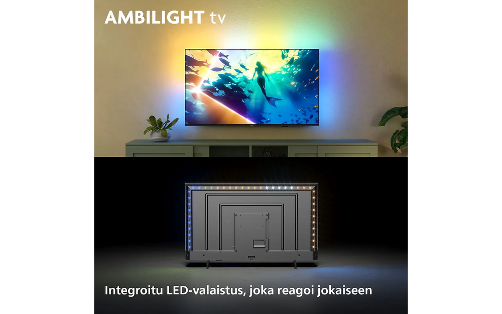 Philips 43" PUS8000 – 4K LED Ambilight-TV