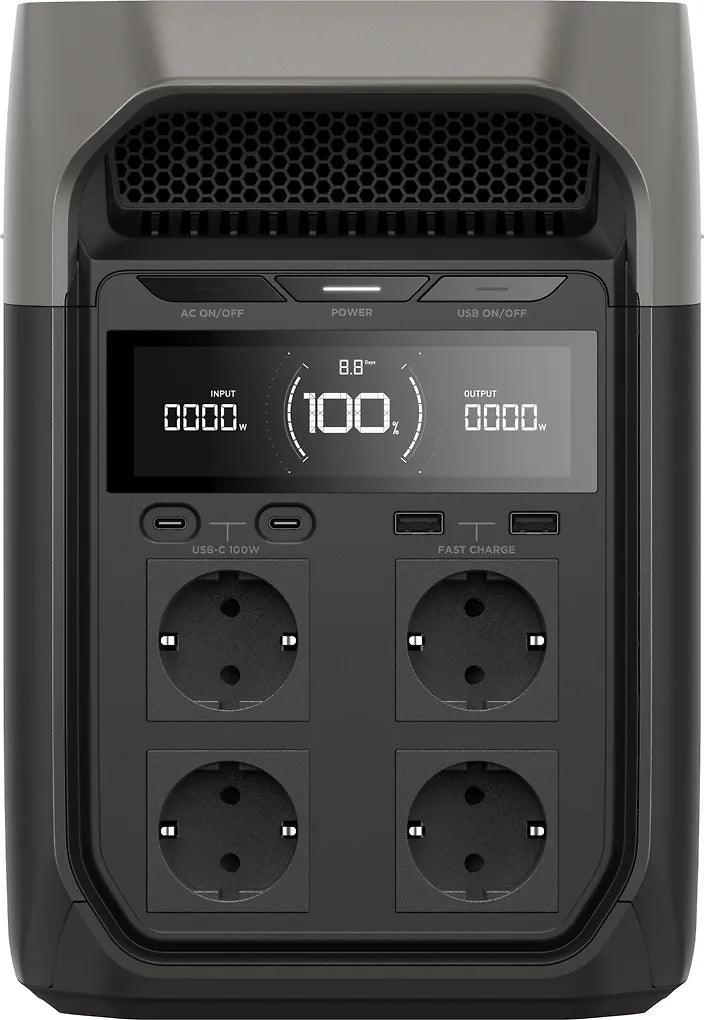 EcoFlow Delta 3 kannettava virta-asema, 1024 Wh