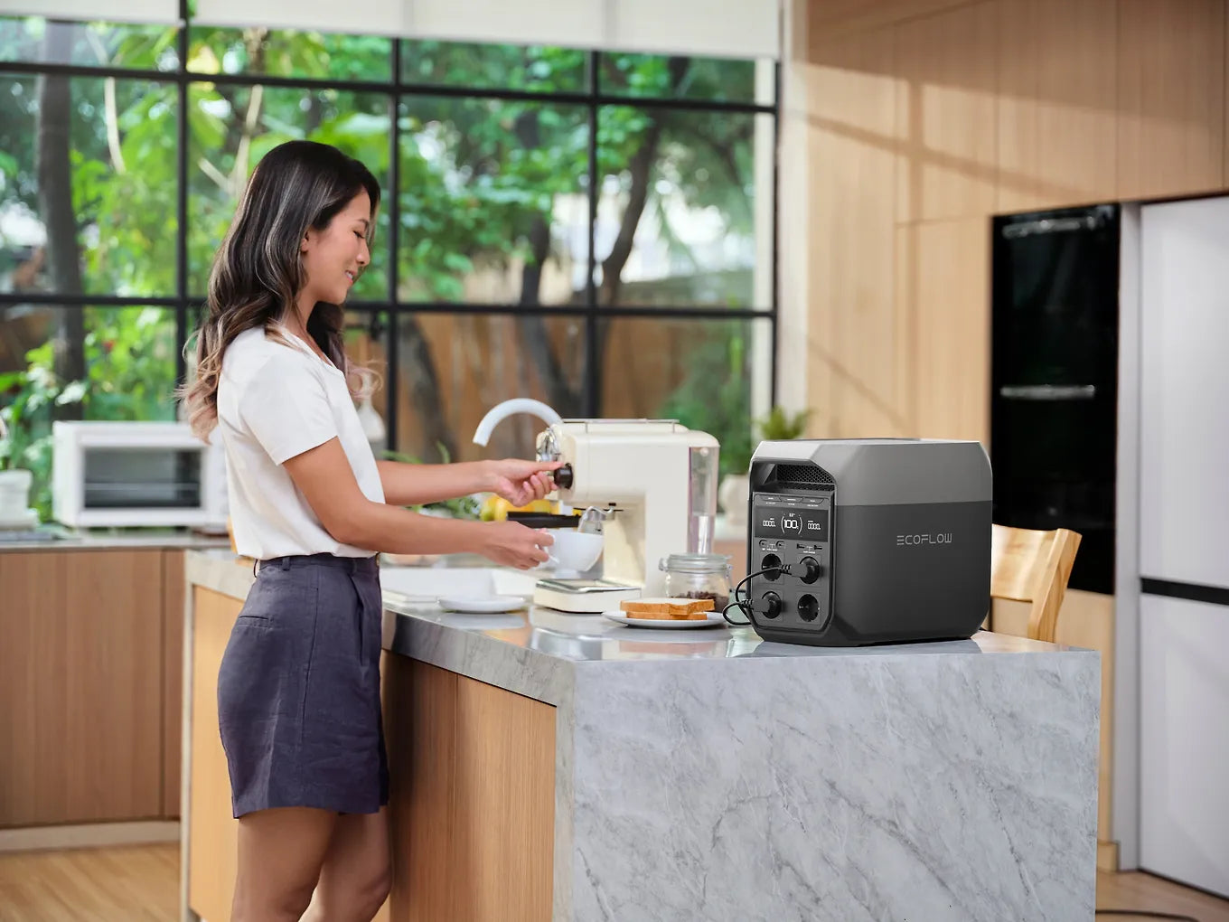 EcoFlow Delta 3 kannettava virta-asema, 1024 Wh