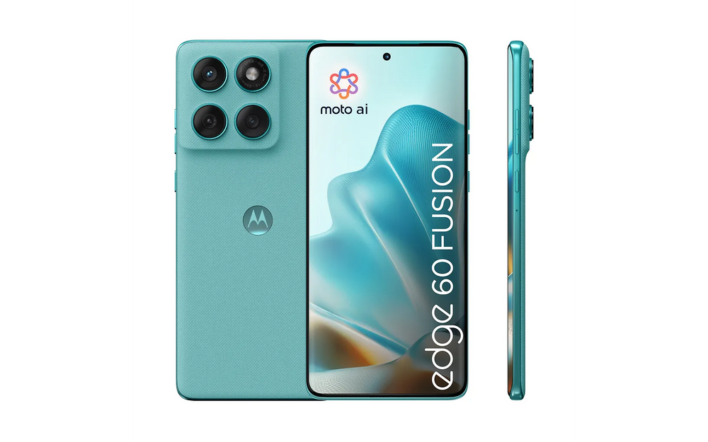 Motorola Edge 60 Fusion 5G puhelin, 256/8 Gt, Amazonite