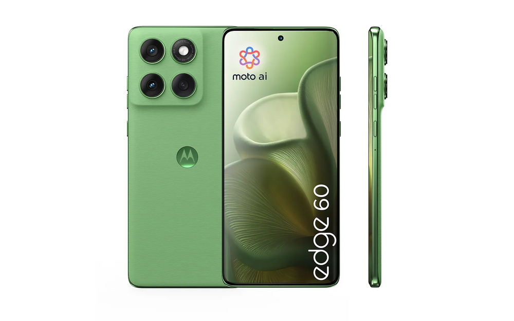 Motorola Edge 60 puhelin, 512/12 Gt, Shamrock