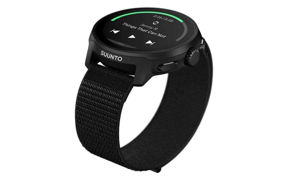 Suunto Run urheilukello, 46 mm, All Black