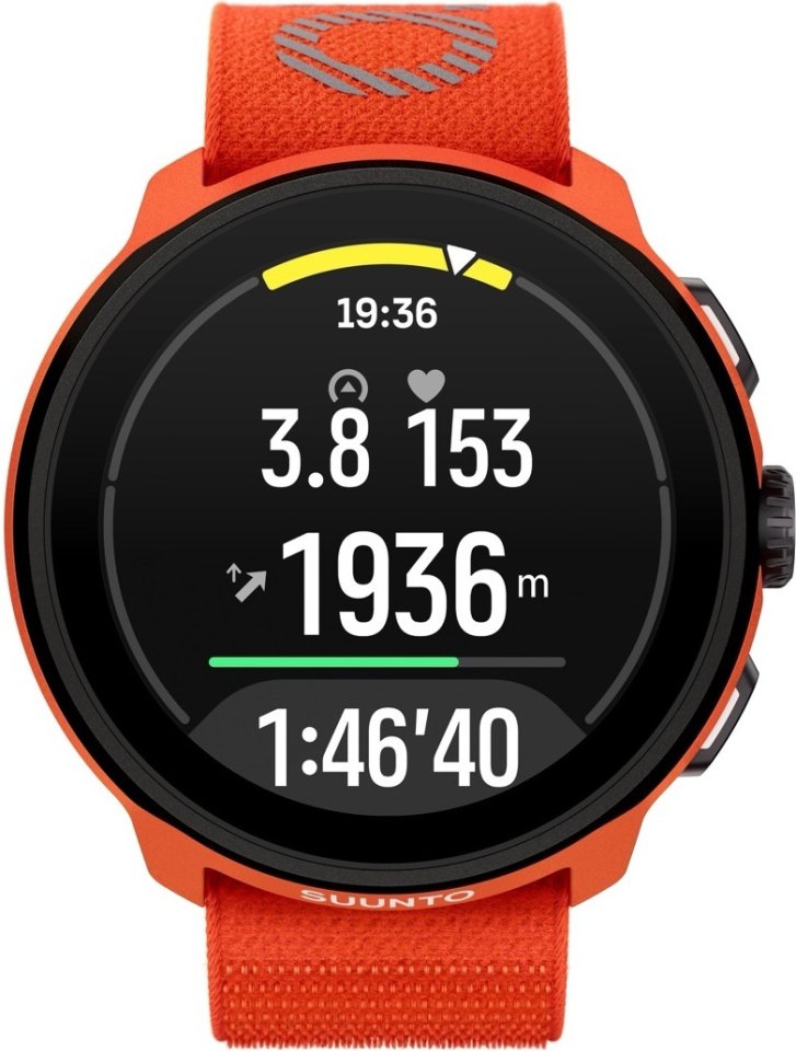 Suunto Run urheilukello, 46 mm, Coral