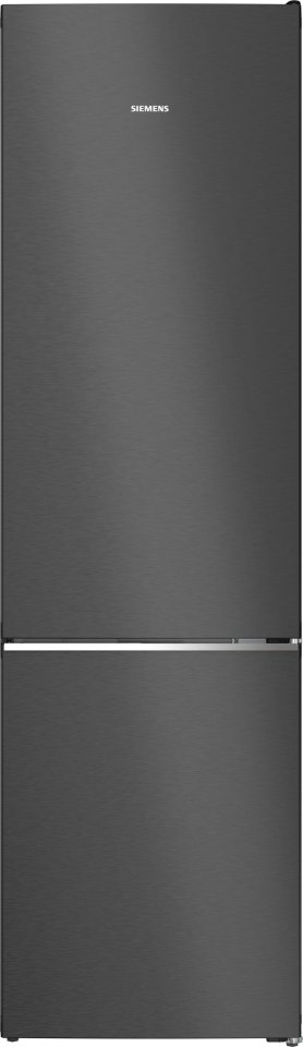 Siemens KG39N4X1F iQ500 jääkaappipakastin, harjattu musta teräs, anti fingerprint, 2m