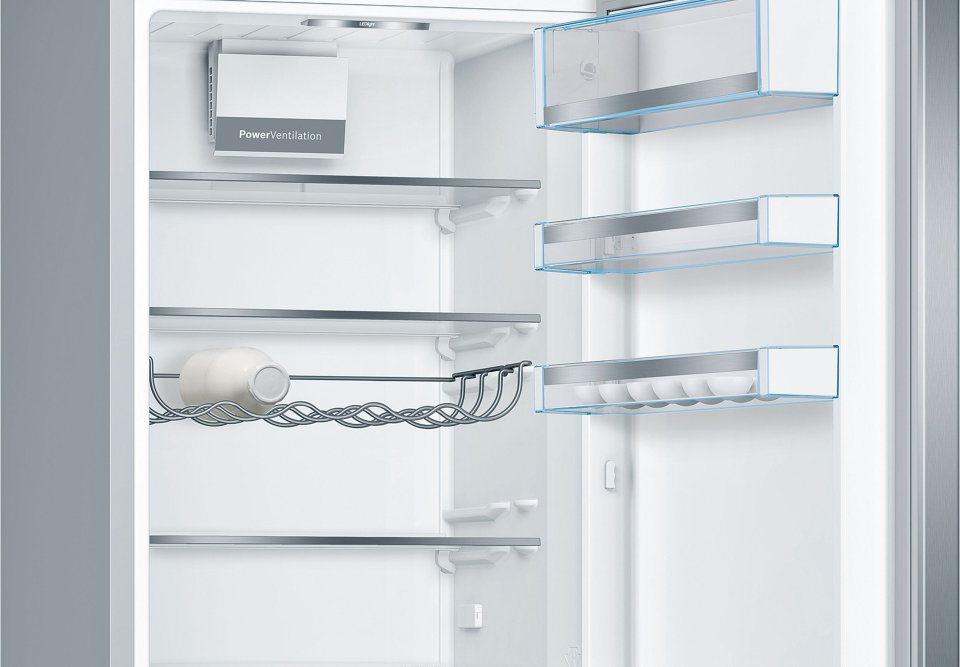 Bosch KGE398IBP Serie 6, Jääkaappipakastin, teräs
