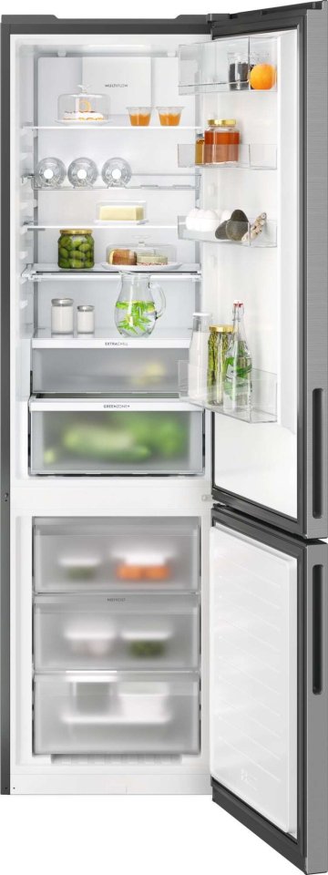 Electrolux LNT7MC36X 700-sarjan jääkaappipakastin, teräs, 2m