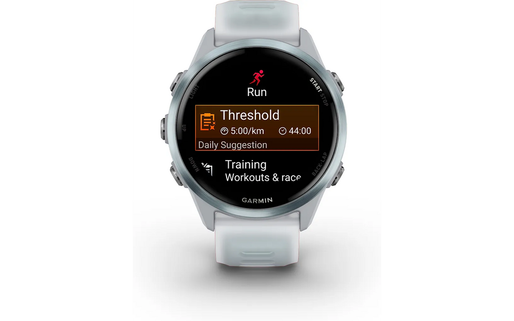 Garmin Forerunner 570 GPS juoksuälykello, 42 mm, Whitestone / Cloud Blue