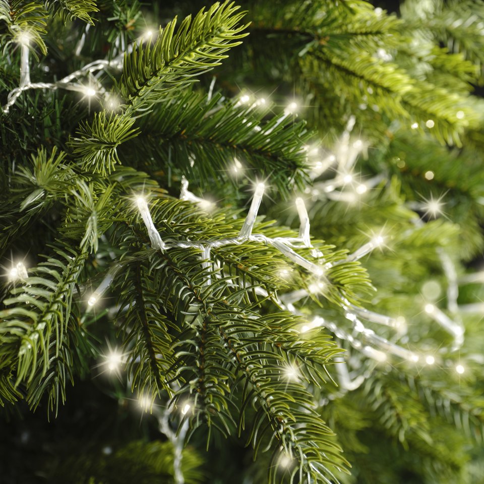 Lumineo Compact twinkle koristevalosarja ulkokäyttöön, 500 LED, 11 metriä