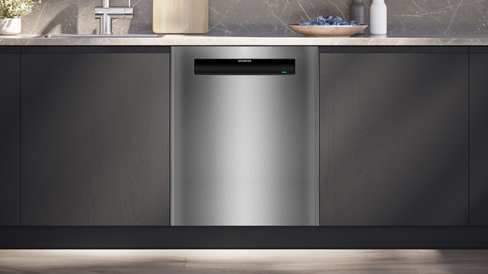 Siemens SN15ZS01CS iQ500 astianpesukone, harjattu teräs