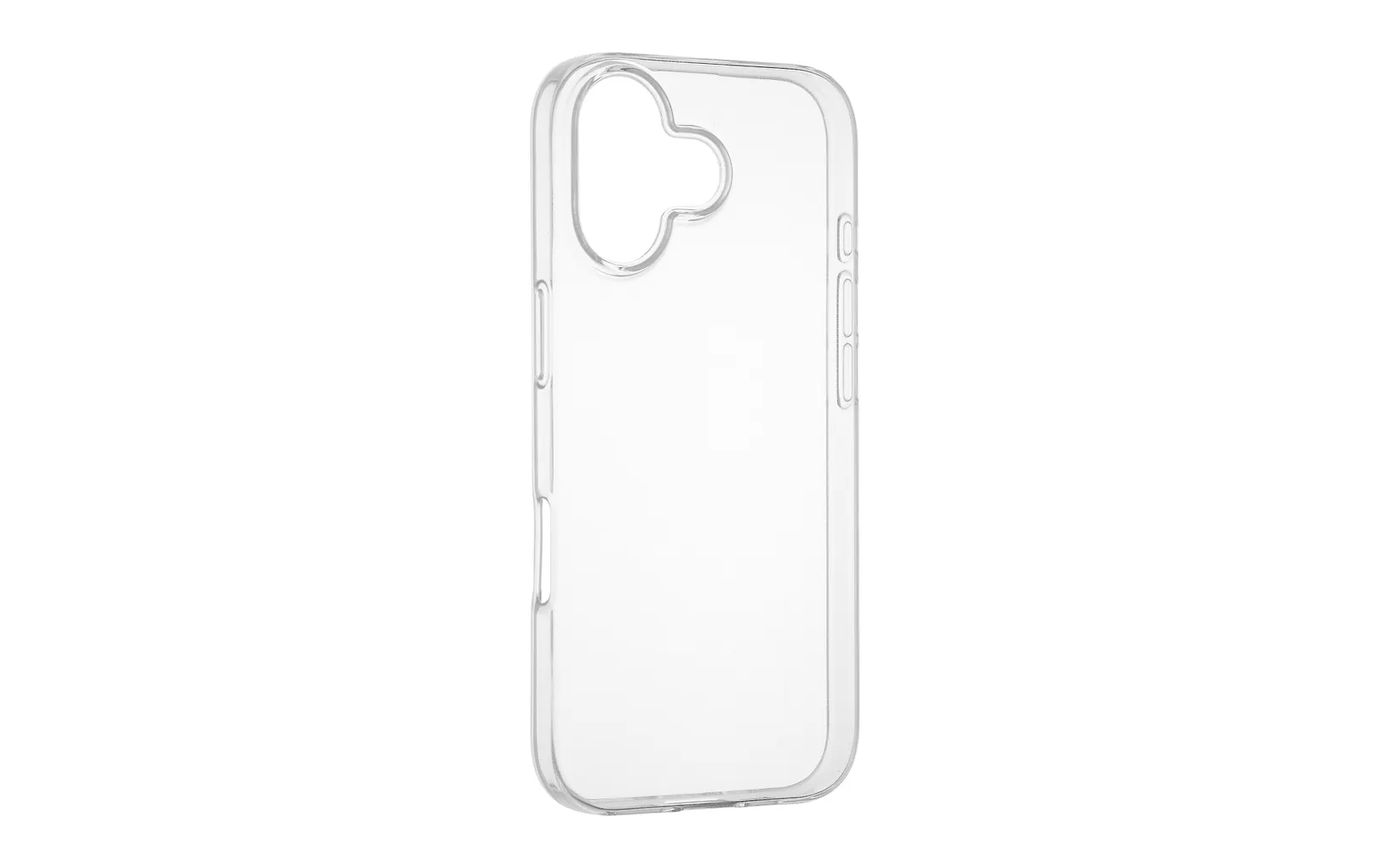 FoneKit silikonisuoja, iPhone 17, läpinäkyvä