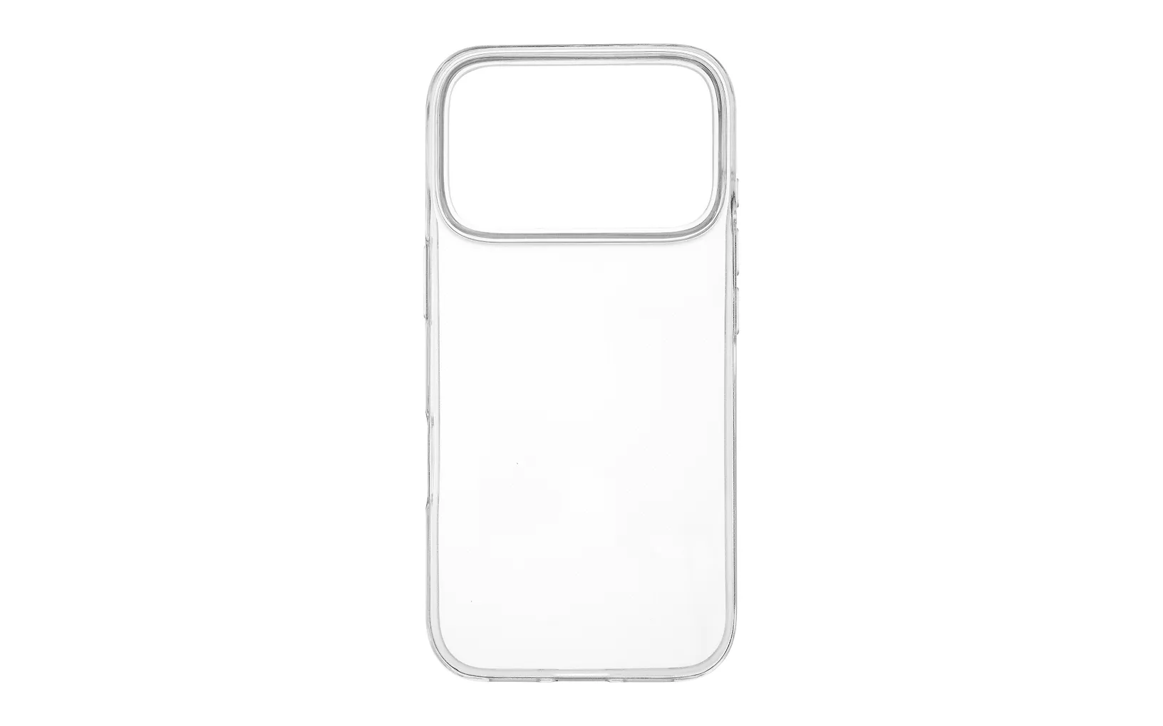 FoneKit silikonisuoja, iPhone 17 Pro, läpinäkyvä