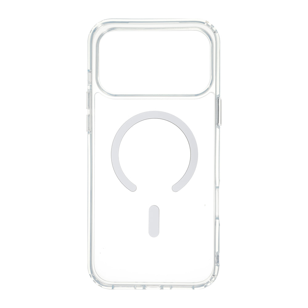 FoneKit Premium MagSafe suojakuori, iPhone 18 Pro / 17 Pro, läpinäkyvä – kuva 2
