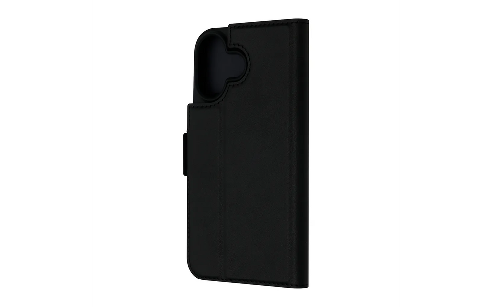 FoneKit MagSafe-yhteensopiva BookCase suojakotelo, iPhone 17, musta