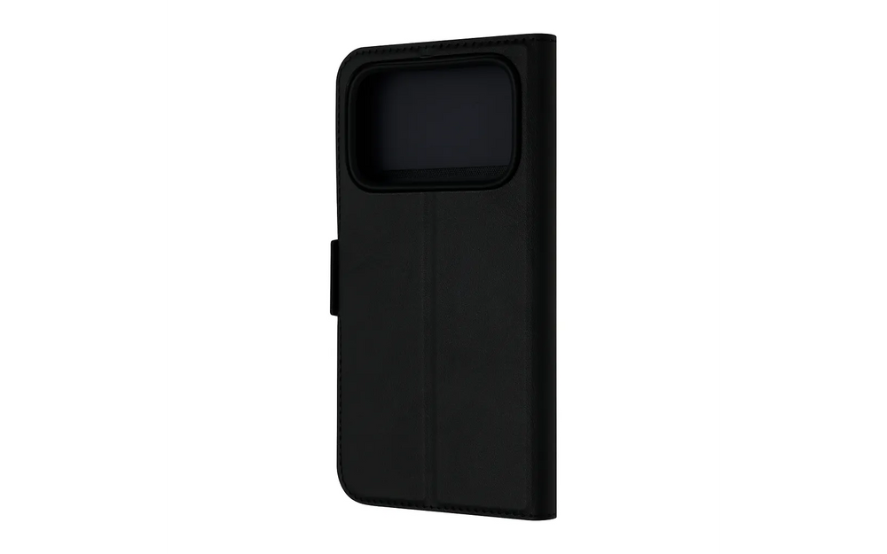 FoneKit MagSafe-yhteensopiva BookCase suojakotelo, iPhone 17 Pro, musta