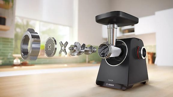 Bosch Serie 4 MultiPower MFWS430B -lihamylly, 1900 W, musta – kuva 2