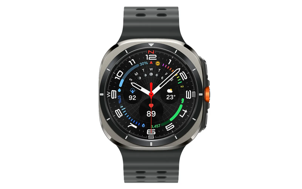 Samsung Galaxy Watch Ultra urheilukello, 47 mm, hopea (2025)