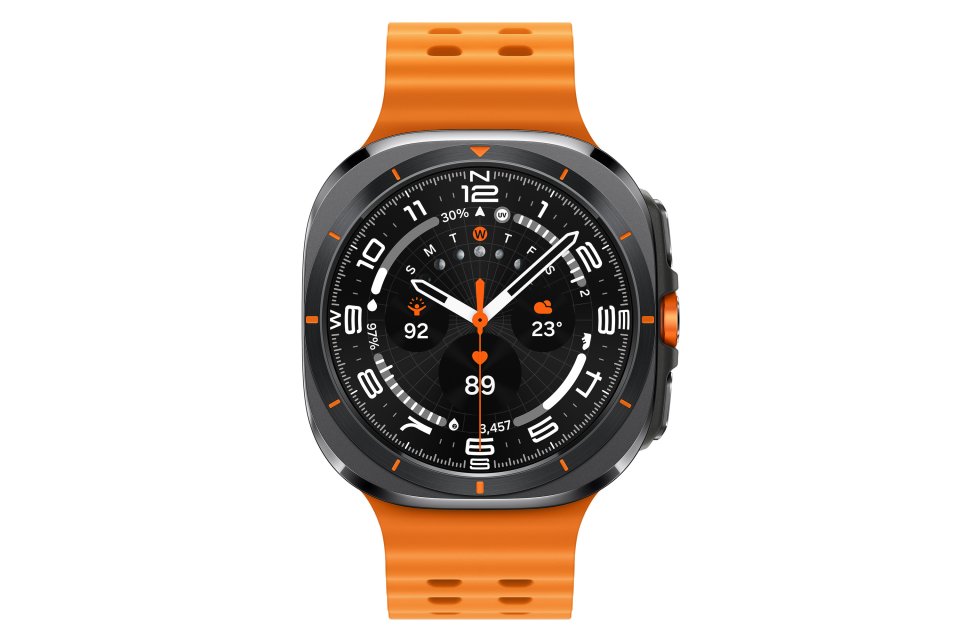 Samsung Galaxy Watch Ultra urheilukello, 47 mm, harmaa (2025)