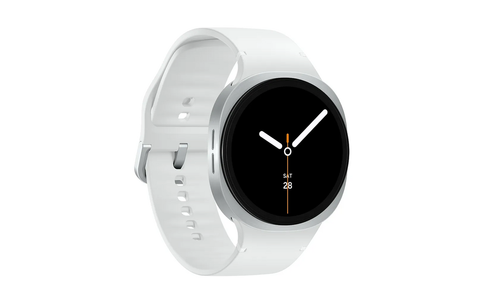 Samsung Galaxy Watch8 BT älykello, 44 mm, hopea