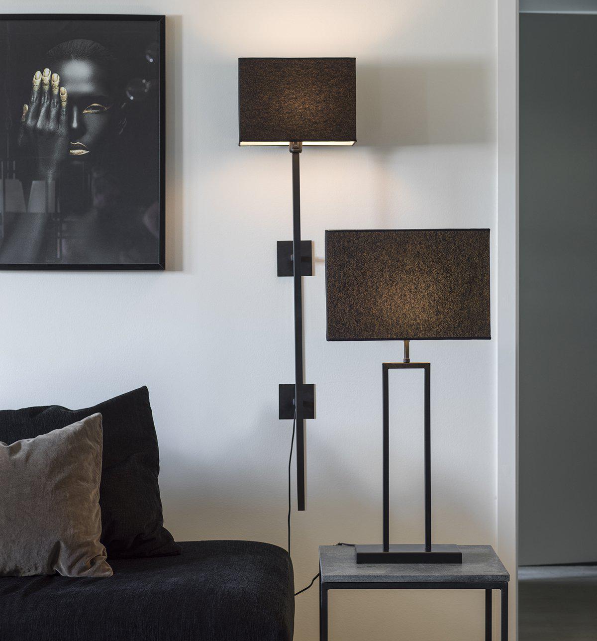 Rod seinävalaisin musta 108cm