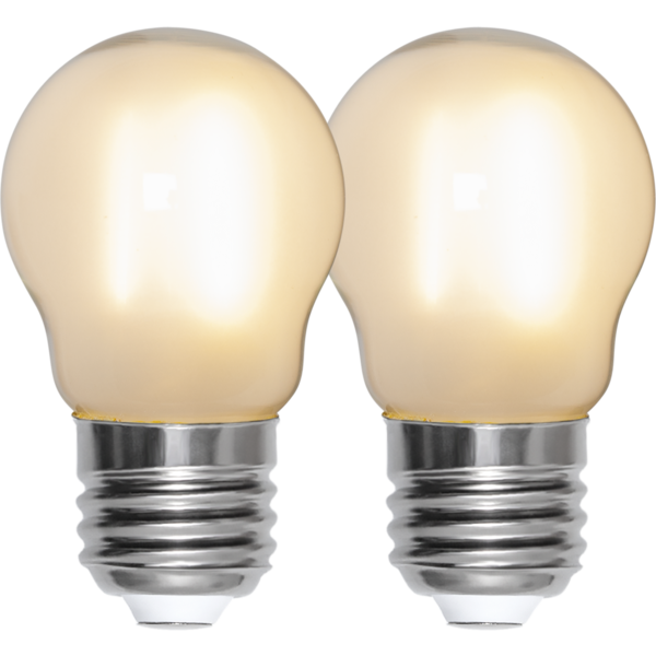 Star trading LED E27 470lm FROSTED 2-PACK
