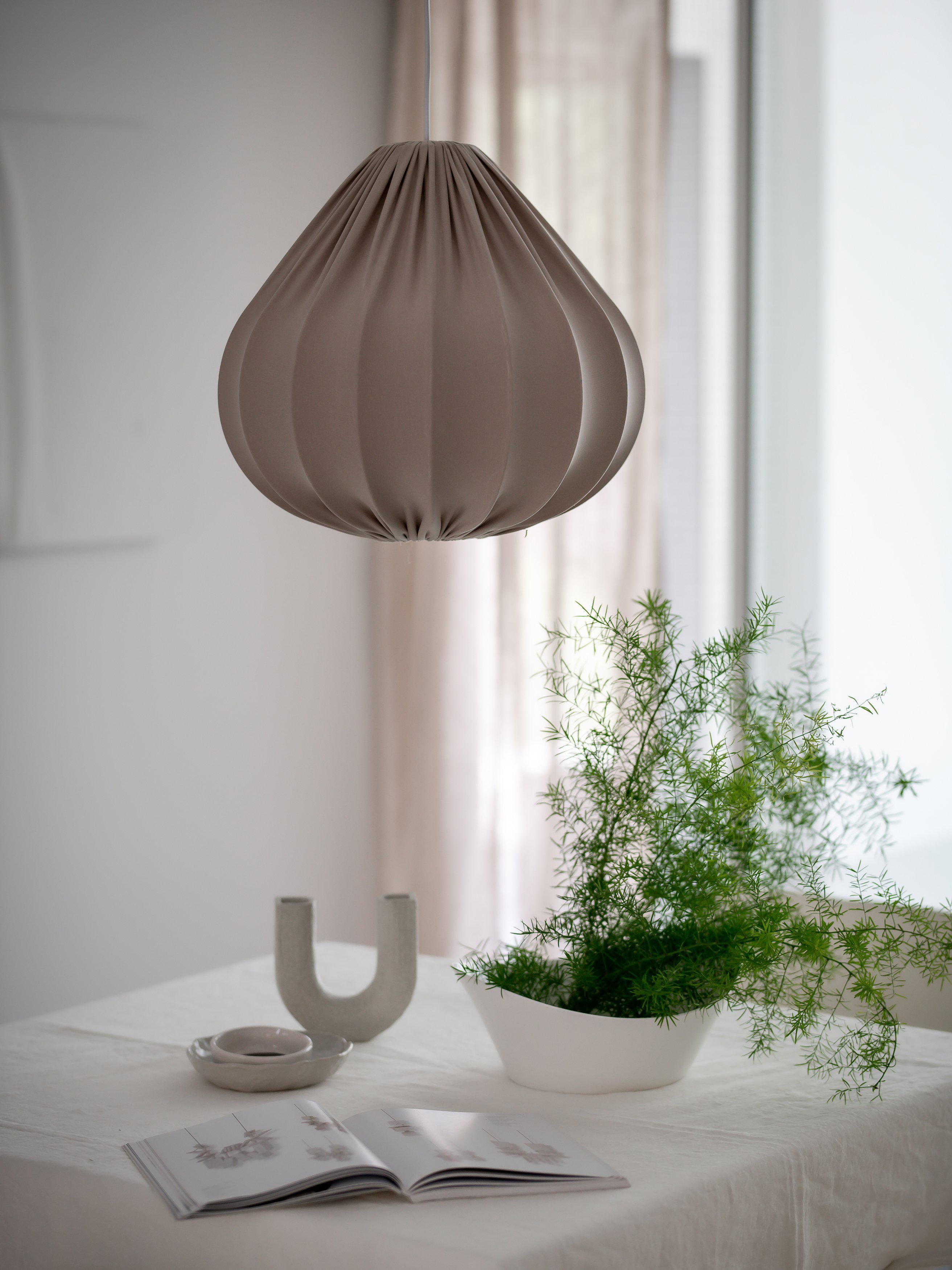 Tea kattovarjostin beige 43cm