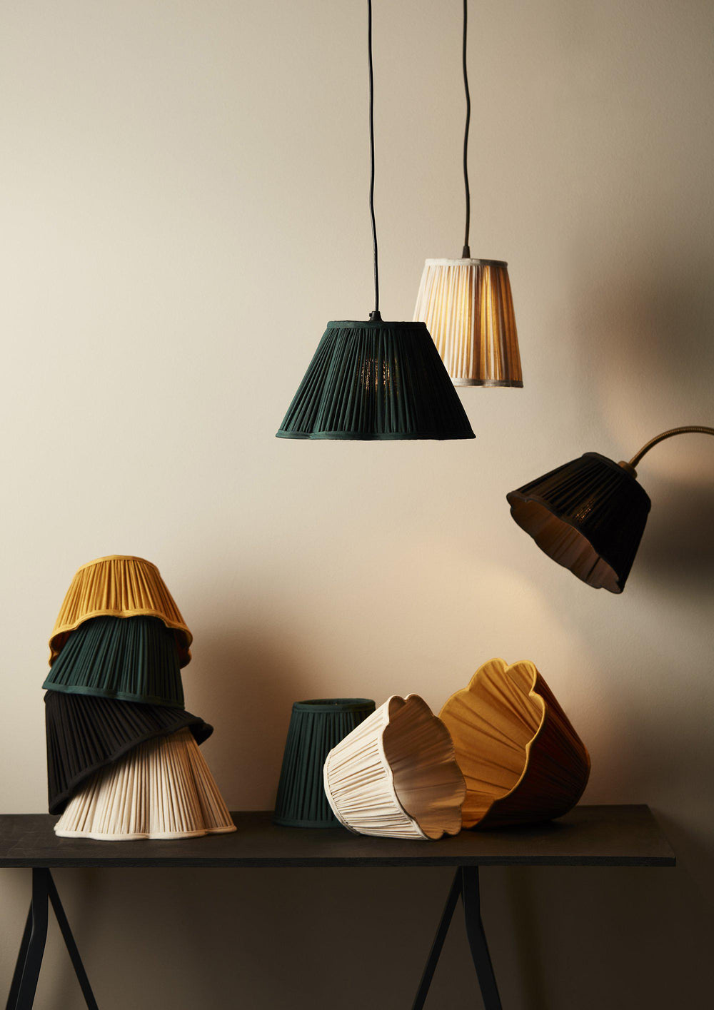 Siv Toppring varjostin norsunluu 35cm