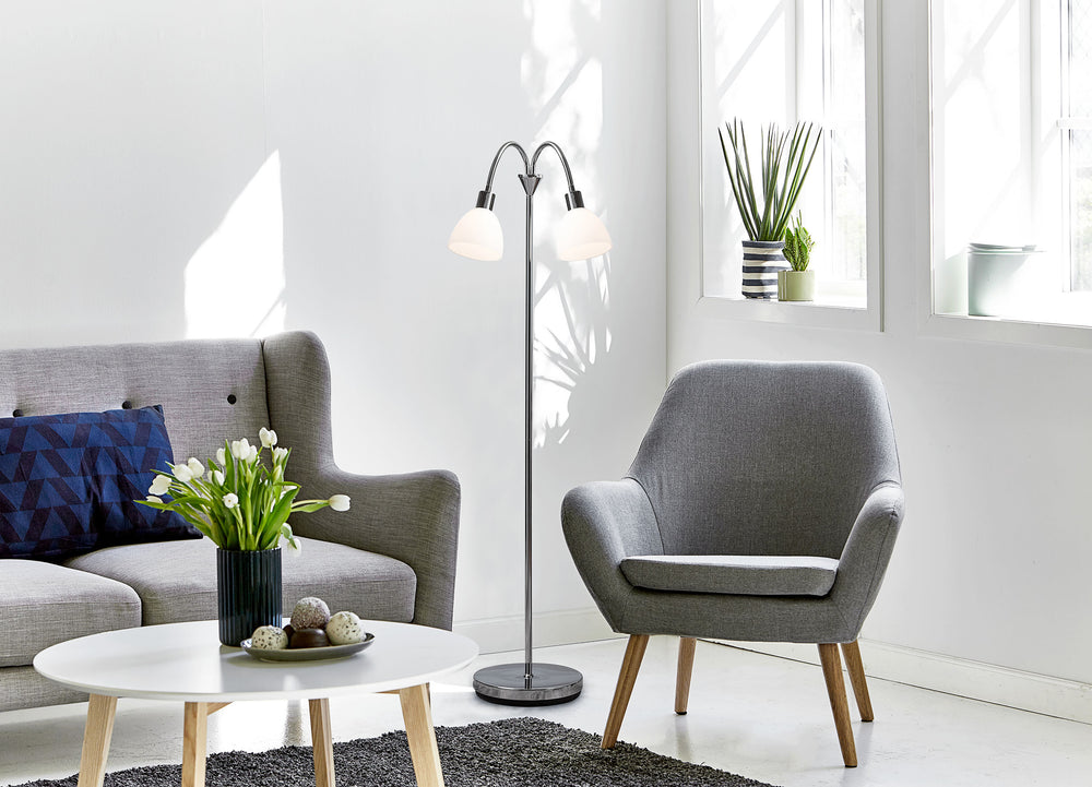 Ray lattiavalaisin 2-osainen kromi/opaali