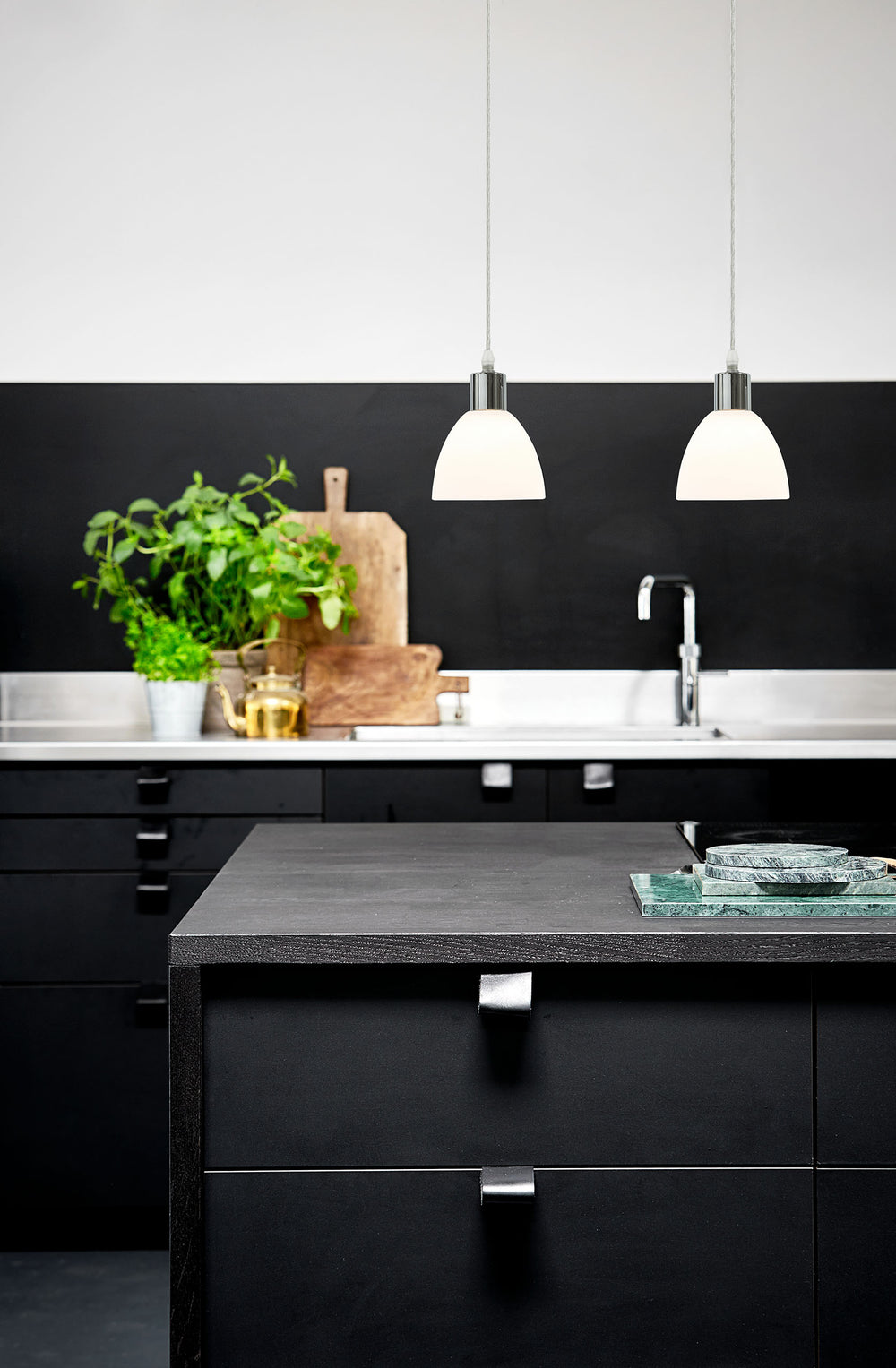 Ray riippuvalaisin 2 kpl kromi/opaali