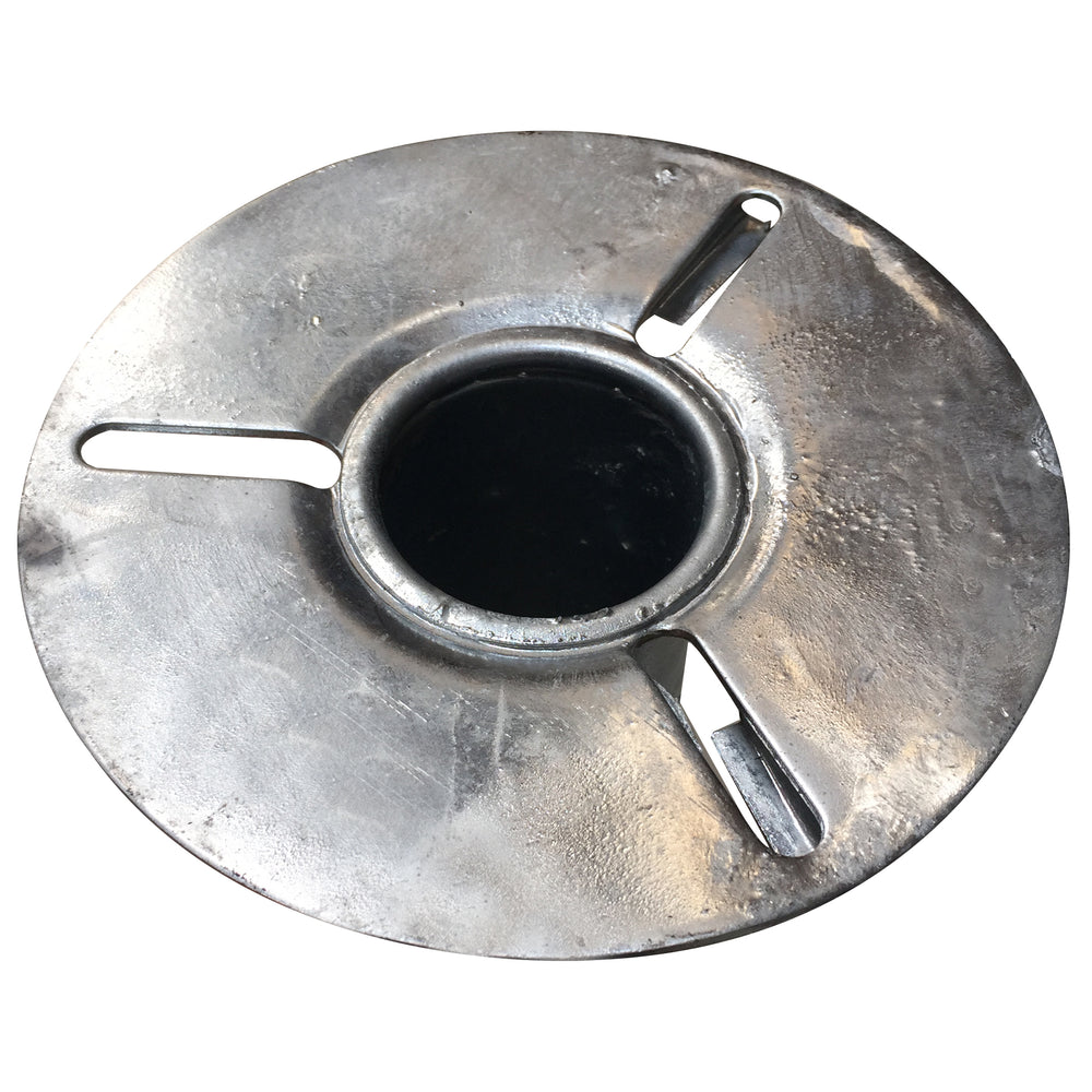 Base jalusta galvanoitu