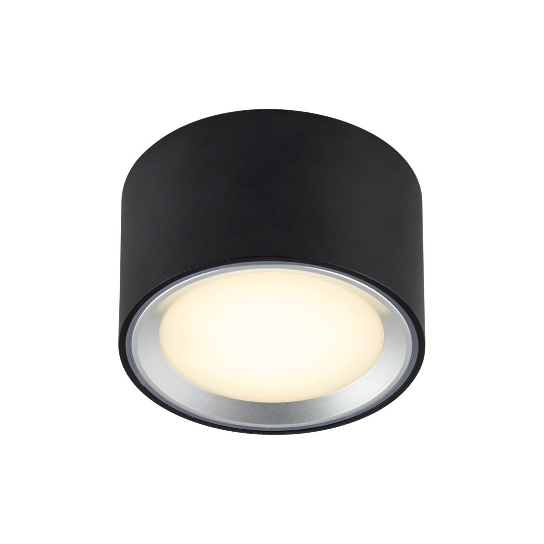 Fallon LED 8,5W alasvalo musta