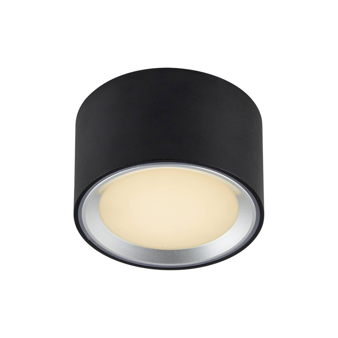 Fallon LED 8,5W alasvalo musta