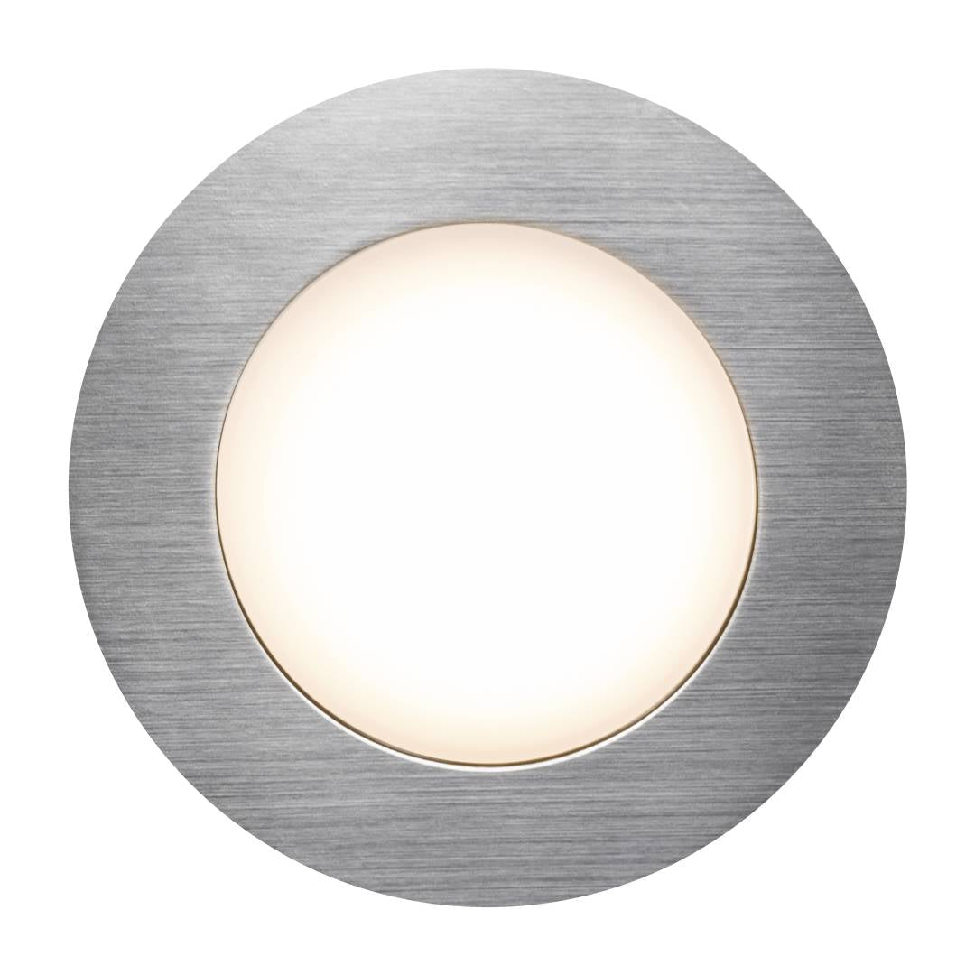 Leonis LED-downlight 4000K IP65 3-kit borst.nickel