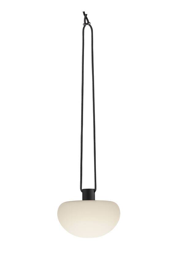 Sponge 20 uppladdningsbar lampa svart/vit