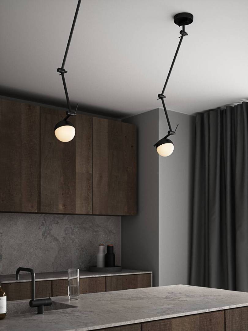 Contina seinävalaisin musta