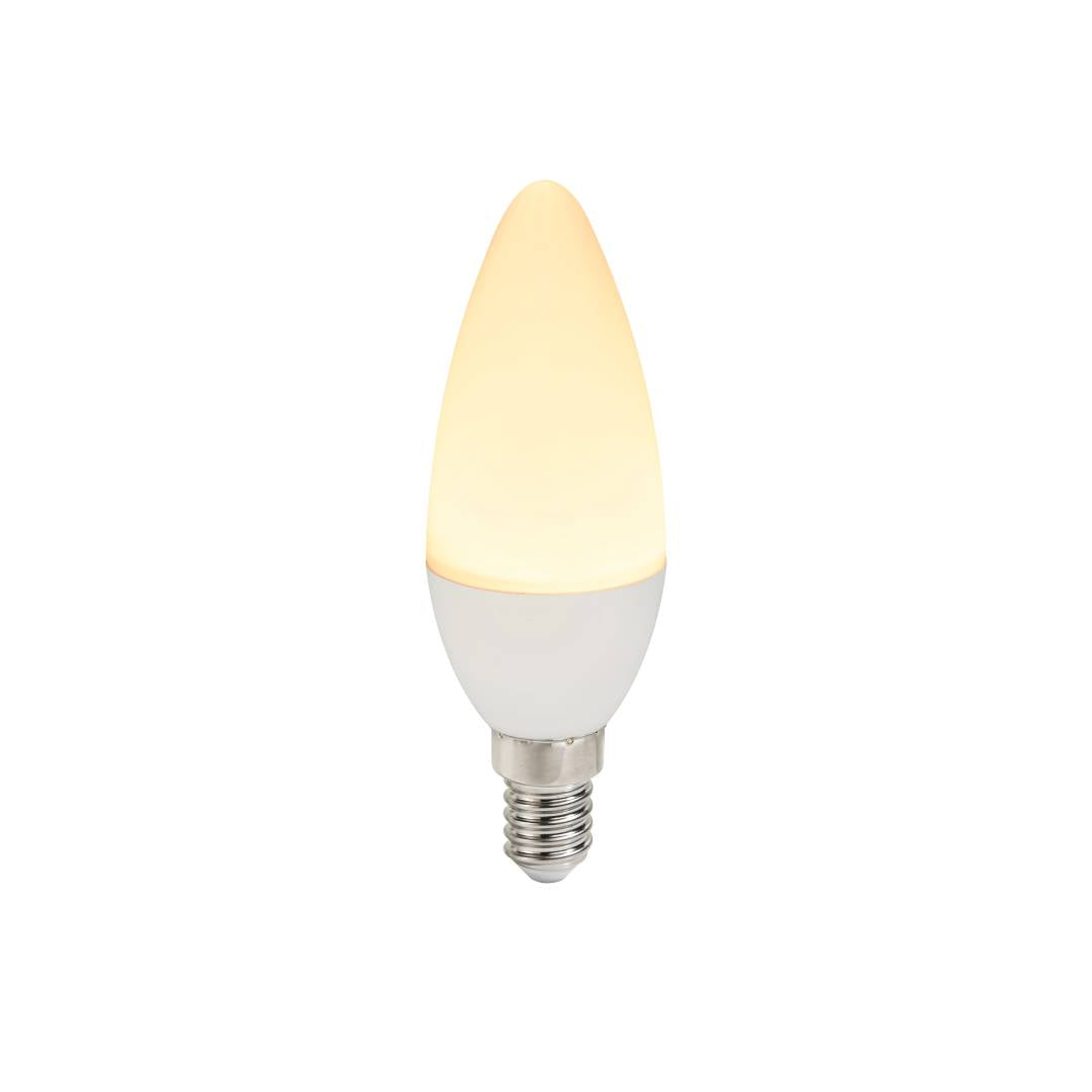 Smart E14 C35 2200-6500K 450lm opaali
