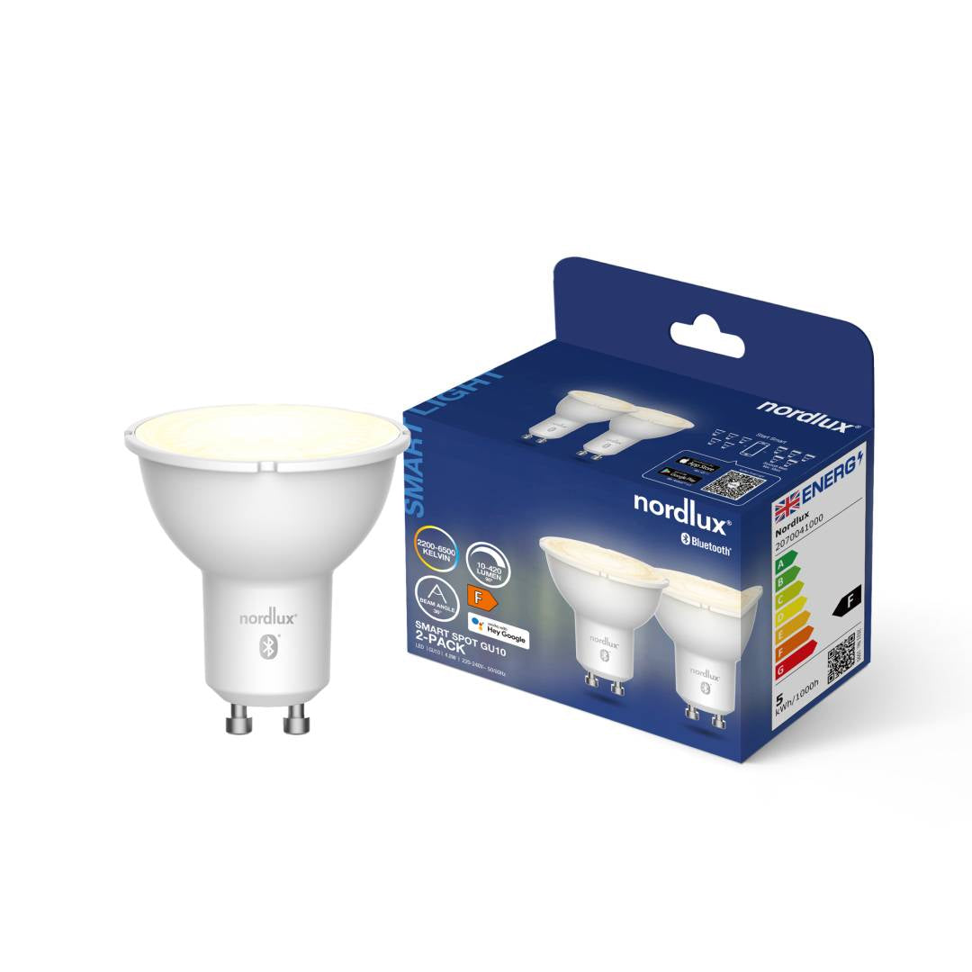 Smart GU10 PAR16 2200-6500K 420lm 2-pack