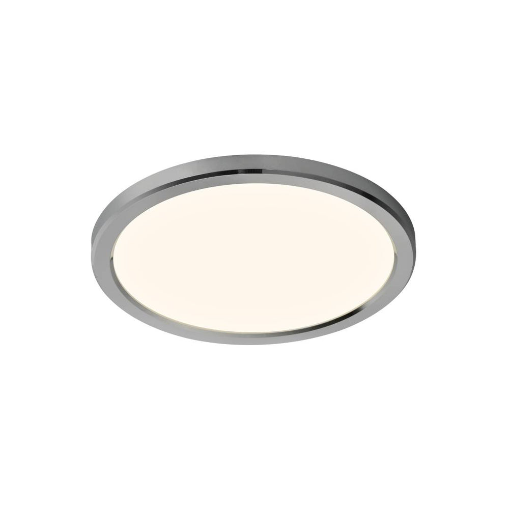 Oja 29 IP54 3000K/4000K LED-plafond vit/krom