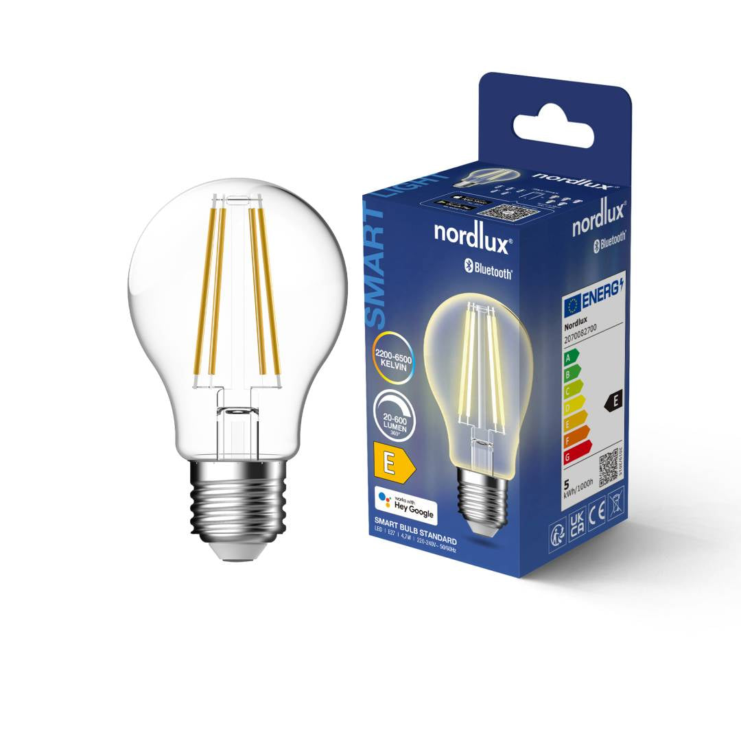 Smart E27 A60 2200-6500K 600lm kirkas