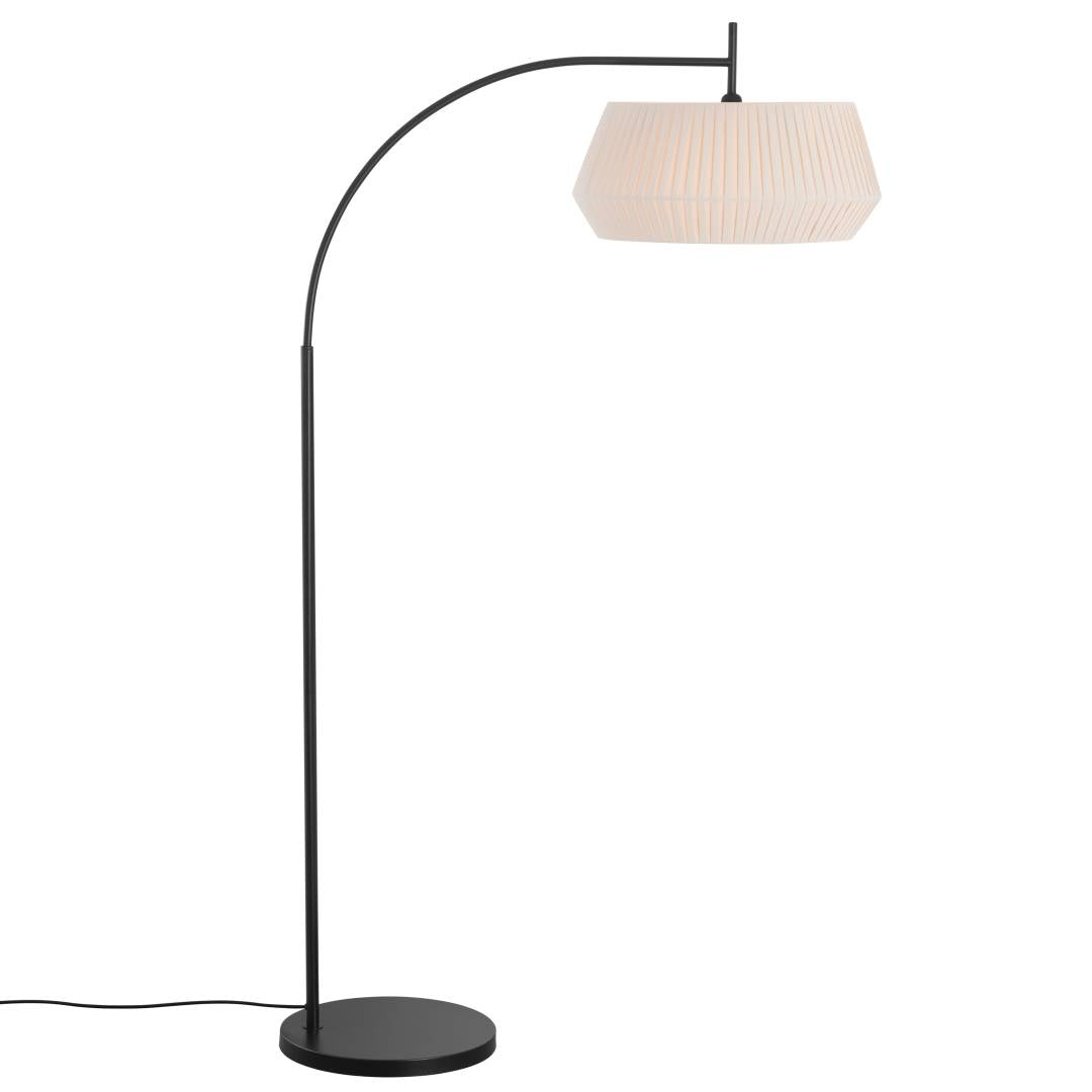 Dicte golvarmatur beige