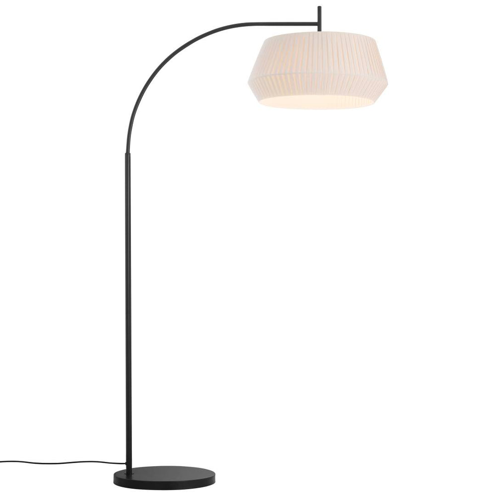 Dicte golvarmatur beige