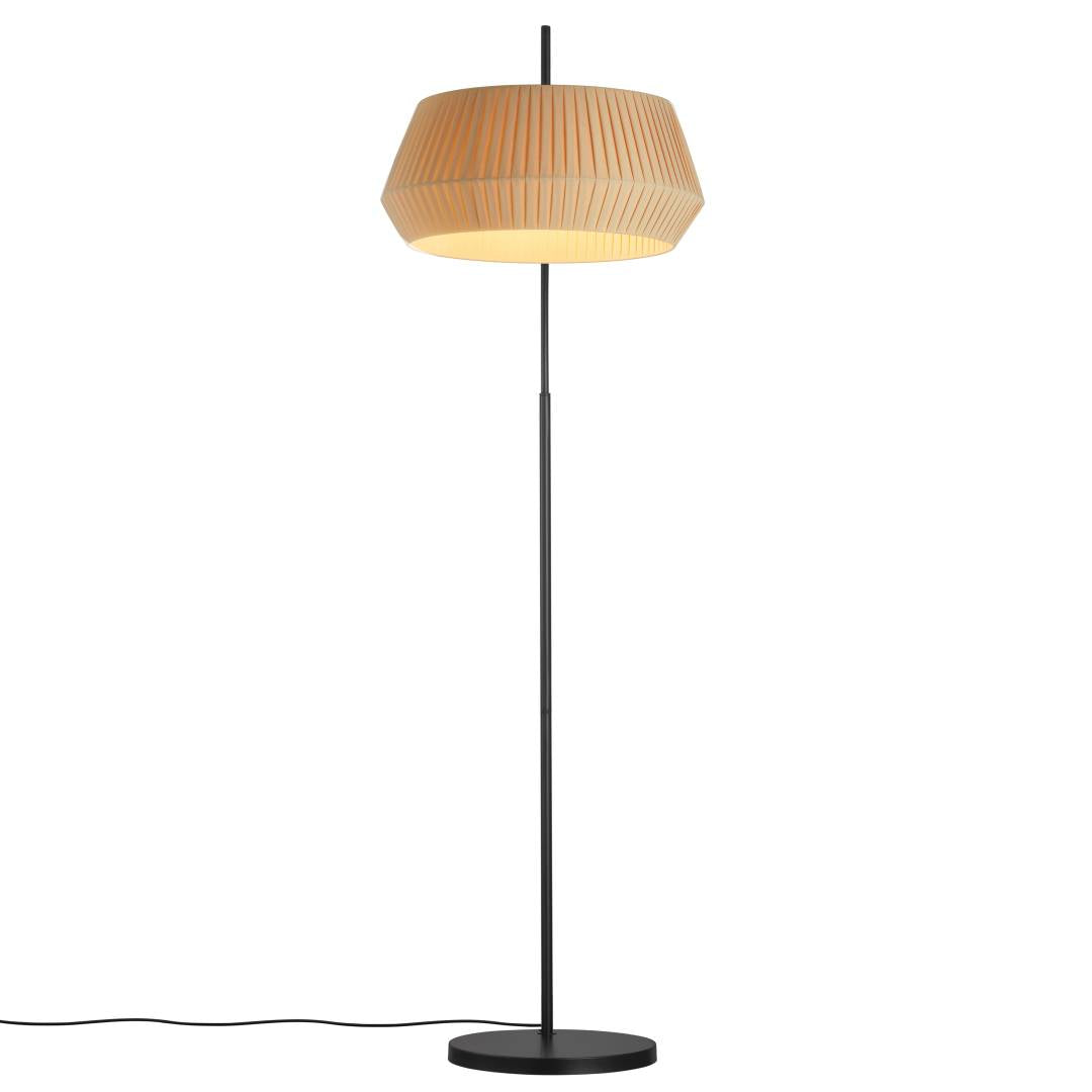 Dicte golvarmatur beige
