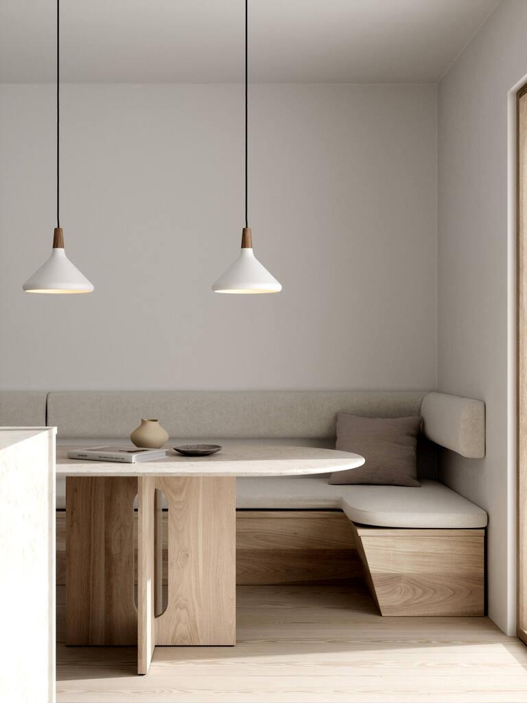 Nori 27 pendellampa vit